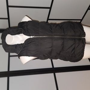 Old navy fleece lined puffer vest